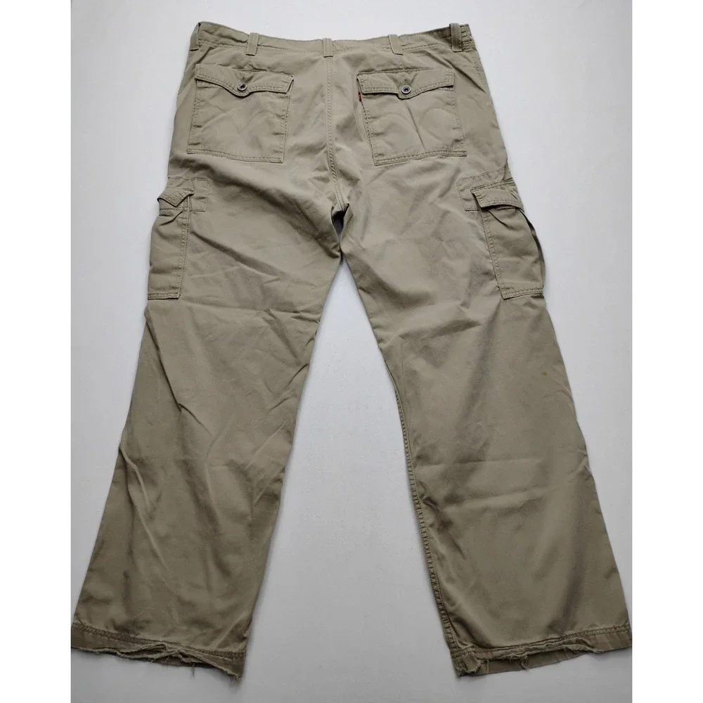 Levi's Cargo‎ Pants Loose Fit Utility Workwear Streetwear Y2K Mens 46x34